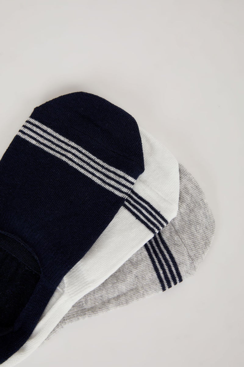 DeFacto Multicolour Man Man Printed 3 piece Babet Socks Casual - Image 5